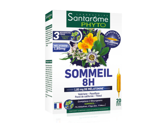 Santarome Phyto sommeil 8H - 20 ampoules
