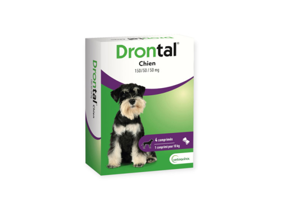 Drontal Chien Antiparasitaire - 4 comprimés