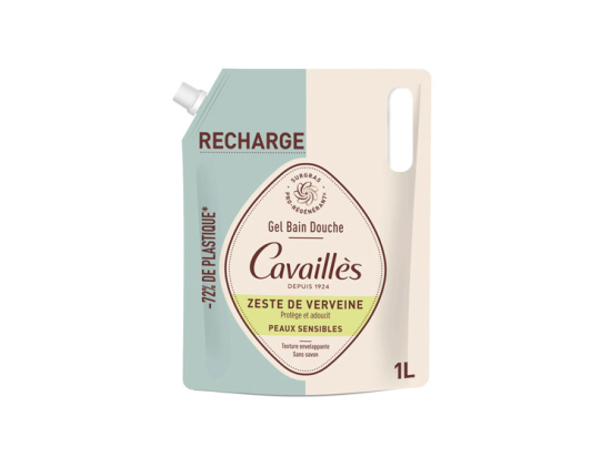 Recharge Gel Bain Douche Zeste de Verveine - 1L
