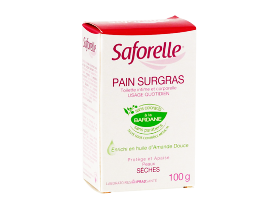 Saforelle Pain surgras hygiène intime - 100g