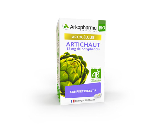 Arkopharma Arkogélules Artichaut BIO - 130 gélules