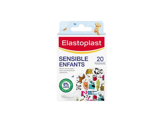 Elastoplast Pansements Sensible Enfants - 20 pansements