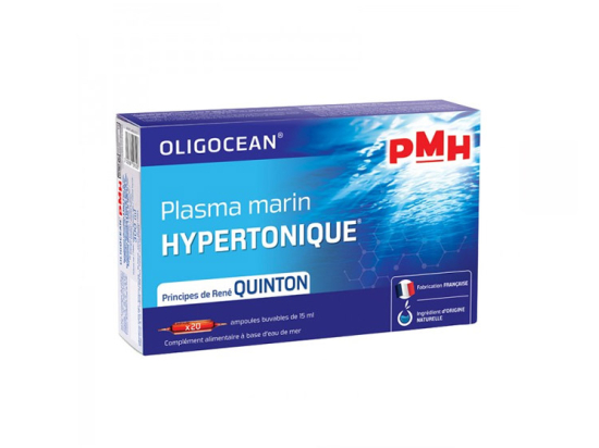 Superdiet Oligocean Plasma marin isotonique - 20 ampoules