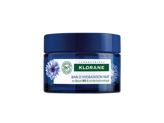 Klorane Bain d'Hydratation Nuit au Bleuet BIO - 50ml