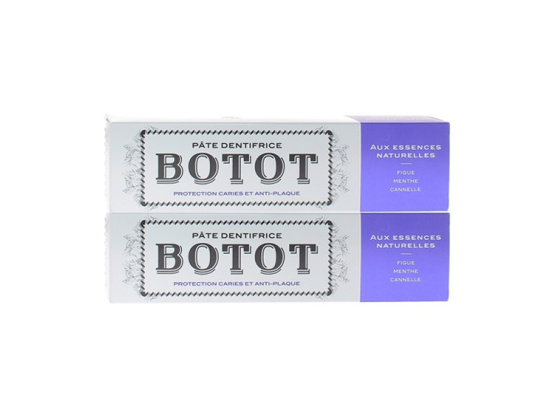 Botot Dentifrice Figue Menthe Canelle - 2x75ml