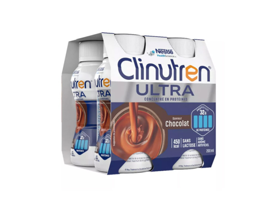Clinutren Ultra Saveur Chocolat - 4x200ml