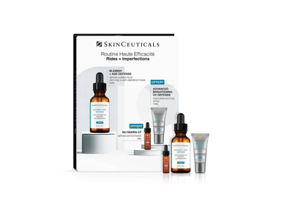 Routine Rides et Imperfections - Sérum Age Defense + Advanced Brightening UV Defense et Sérum Antioxydant OFFERT - 30+15+4ml