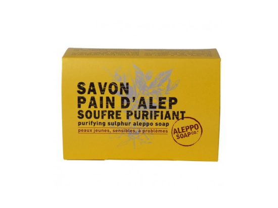 Aleppo soap co Savon pain d'Aliep soufre purifiant - 150g