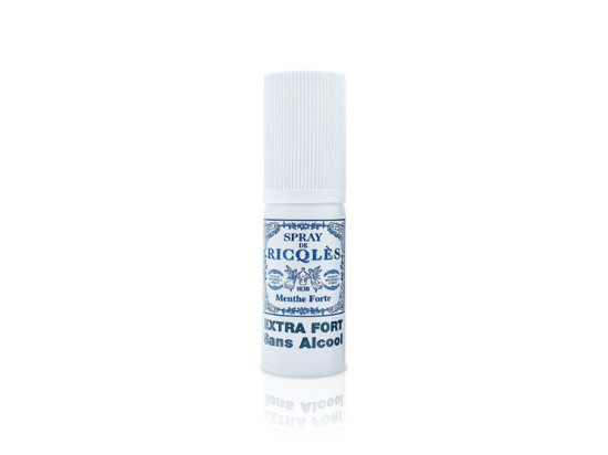 Ricqles Spray buccal menthe forte sans alcool - 15ml