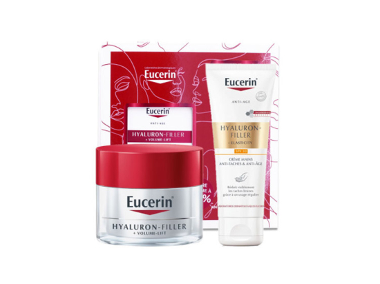 Coffret Noël 2025 - Hyaluron-Filler Volume Lift Soin de Jour + Crème Mains - 50+75ml