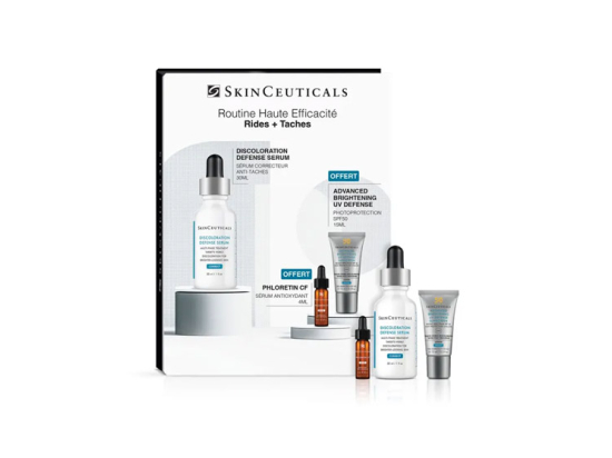 Routine Rides et Taches - Sérum Correcteur Anti-Taches +  UV Protecteur et Sérum Antioxydant OFFERT - 30+15+4ml