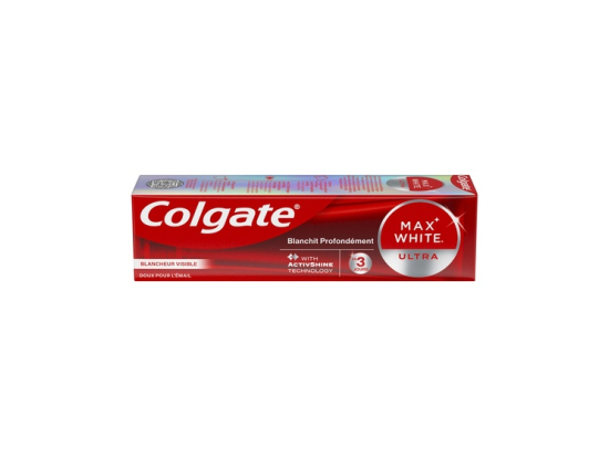 Colgate Max White Dentifrice ultra blancheur visible - 75ml