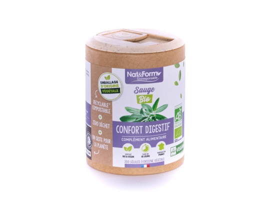 Ecoresponsable Sauge BIO - 200 gélules