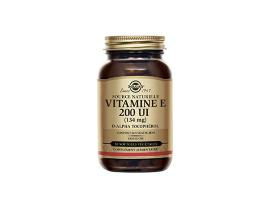 Solgar Vitamine E 200 UI - 50 gélules