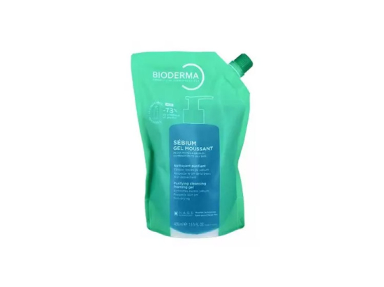 Sébium Gel Moussant Nettoyant Purifiant - Recharge 400ml