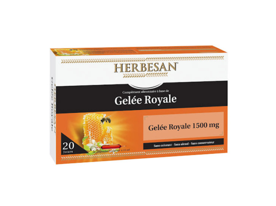 Herbesan Gelée Royale 1500 mg - 20 ampoules