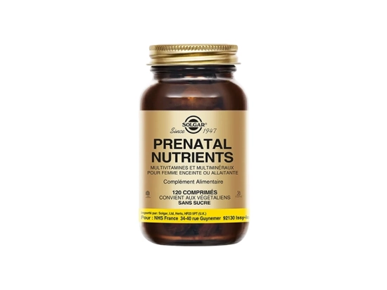 Solgar Prenatal Nutrients - 120 comprimés