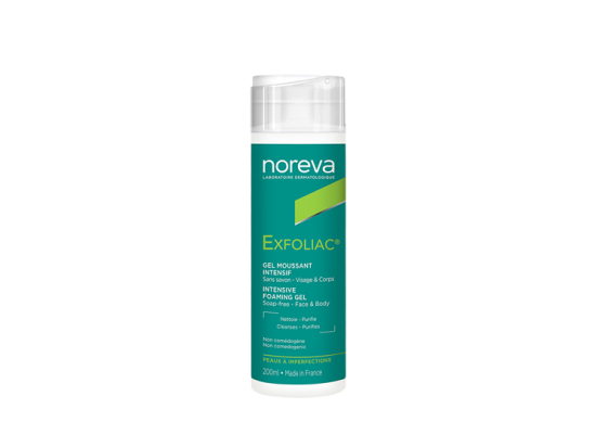 Noreva Exfoliac Gel moussant intensif - 200ml