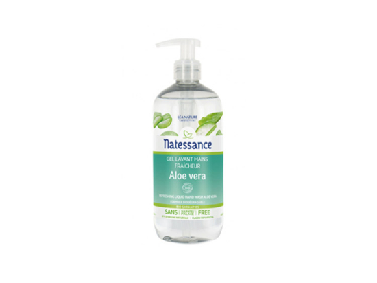 Natessance gel lavant mains fraîcheur Aloe vera BIO - 500ml