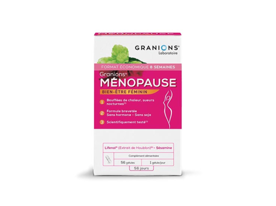 Granions ménopause - 56 gélules