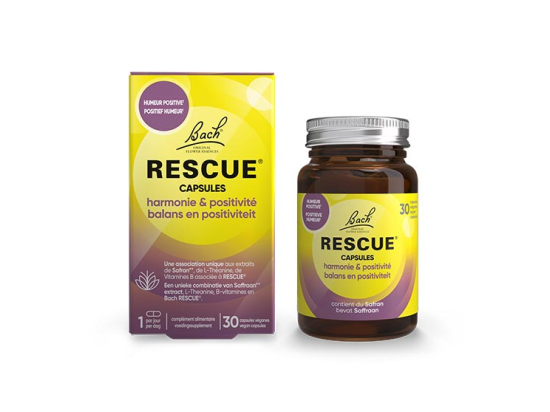 Bach Rescue Capsules Harmonie et Positivité - 30 capsules