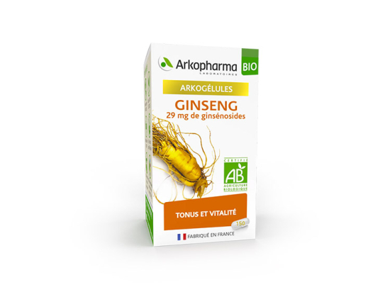 Arkopharma Arkogélules Ginseng BIO - 150 gélules