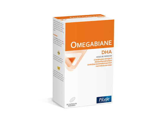 Pileje Omegabiane DHA - 80 capsules marines