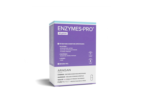 Enzymes Pro - 40 gélules