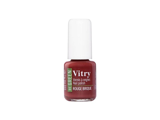 Vitry Vernis à Ongles Be Green n°72 Rouge brique - 6ml