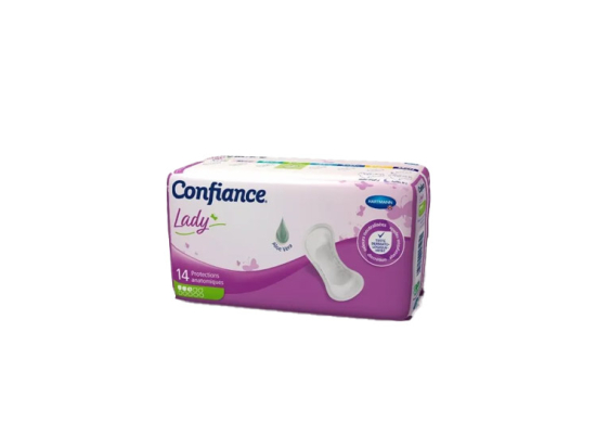 Confiance Lady 3  gouttes Protection anatomique - 14 protections