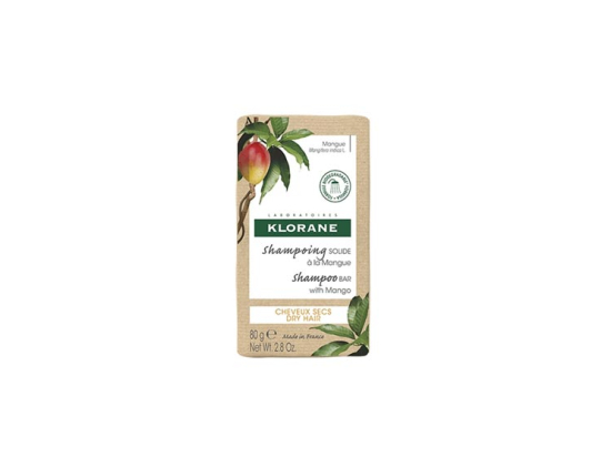 Klorane Shampoing Solide à la Mangue - 80g