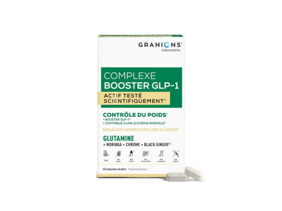 Complexe Booster GLP-1 Contrôle du Poids - 60 comprimés
