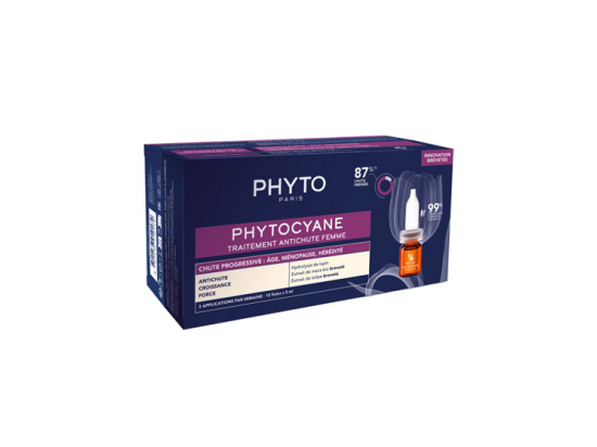 Phytocyane Traitement Anti-Chute Progressive -  12x5ml