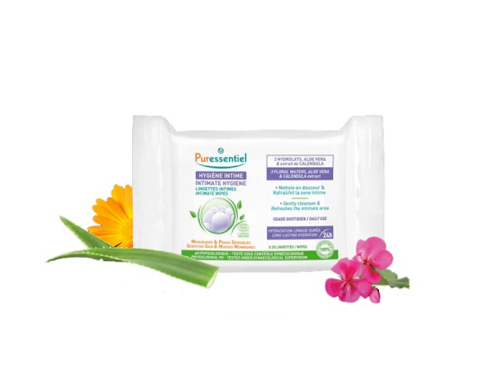 Puressentiel Intime Lingettes - 25 lingettes