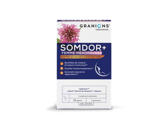 Granions Somdor+ femme ménopausée - 28 gélules