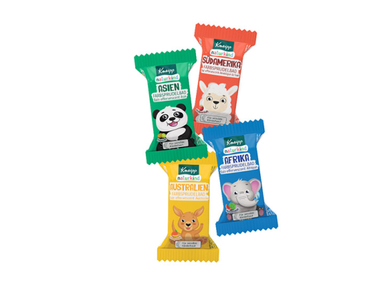 Tablette Pétillante de bain Kids Tour du Monde - 20g