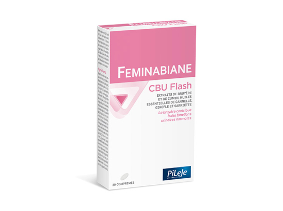 Pileje Feminabiane CBU Flash - 20 comprimés