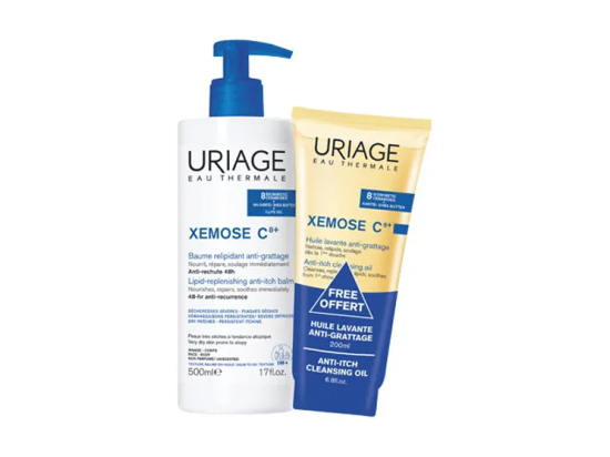 Uriage XEMOSE C8+ Baume Relipidant Anti-Grattage  500ml + Huile Lavante OFFERTE