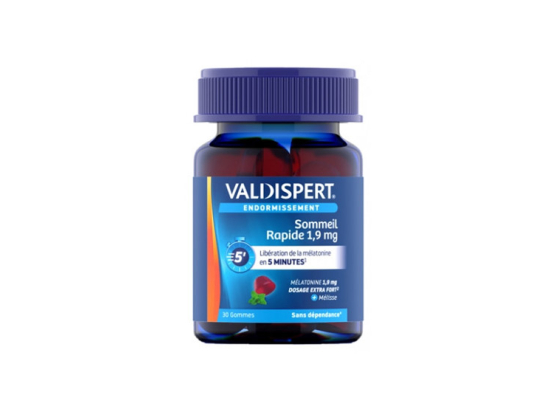 Gommes Sommeil Rapide 1,9 mg - 30 gummies