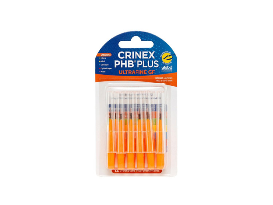 Crinex PHB Plus Ultrafine GF Brossettes interdentaires 0,7mm - 12 brossettes