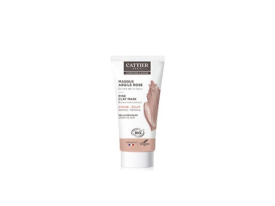 Cattier Masque à l'argile rose BIO - 30ml