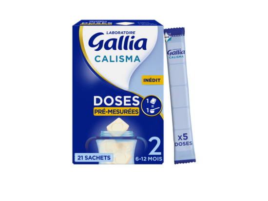 Lait bébé en tablette 2ème âge 6-12 mois - 21 sachets de 5 doses