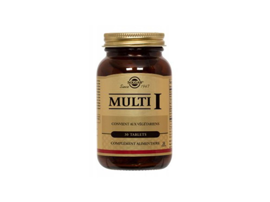 Solgar multi I - 30 tablets