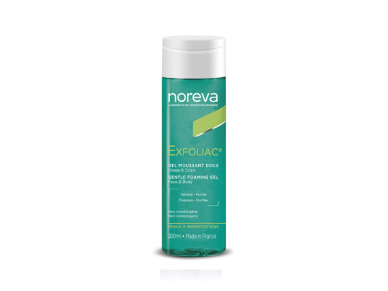 Noreva Exfoliac Gel moussant doux - 200ml