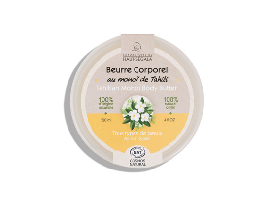 Haut-Ségala Beurre corporel au Monoï de Tahiti naturel - 120ml