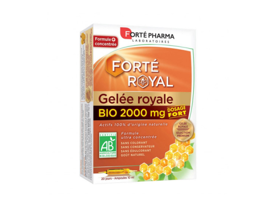 Forté Pharma Forté Royal Gelée royale BIO 2000mg - 20 ampoules