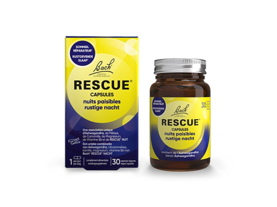Bach Rescue Capsules Nuits Paisibles - 30 capsules