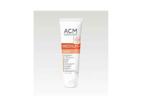 ACM Medisun+ Gel solaire matifiant SPF50+ - 50ml