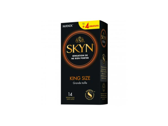 Manix Skyn King Size - 10 préservatifs + 4 offerts