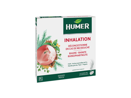 Inhalation Rhume - 8 comprimés effervescents